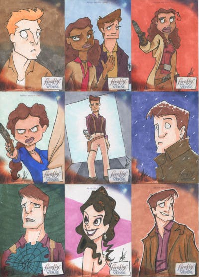 Firefly: The Verse sketchcard