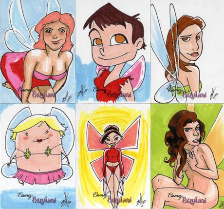 The Essence of Fairyland sketchcard